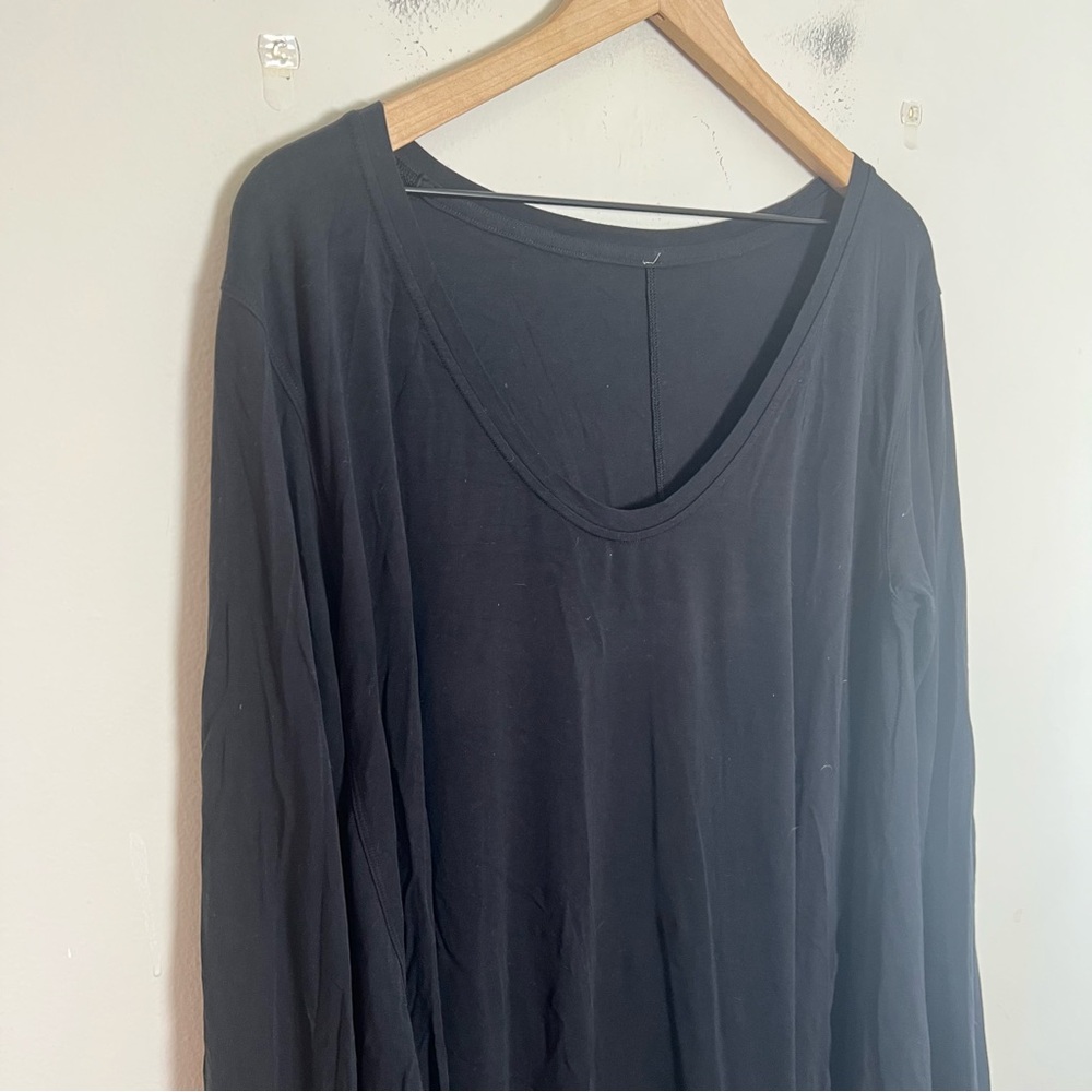 LULULEMON- All Yours Long Sleeve Black Size 14 - Picture 3 of 5